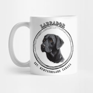 Rustic Labrador Mug